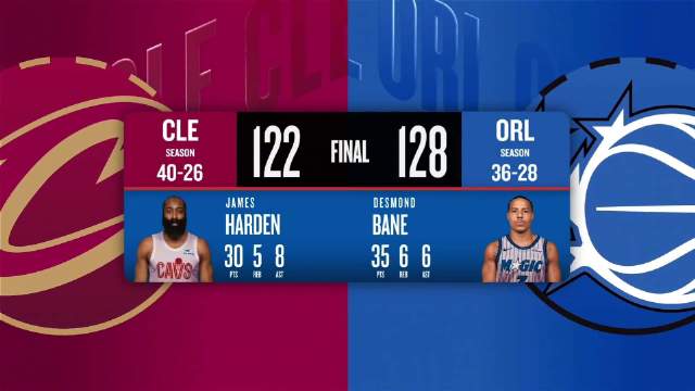 03月12日NBA常规赛 骑士 - 魔术 全场录像