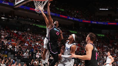 [腾讯原声集锦]🏀魔术五杀热火迎7连胜 班凯罗27+8+7 热火7连胜被终结掉第七