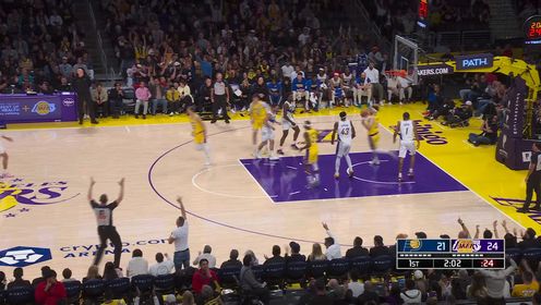 [腾讯原声集锦]🏀湖人轻取步行者！东契奇三节44+9+5 詹姆斯伤缺 西卡26+5